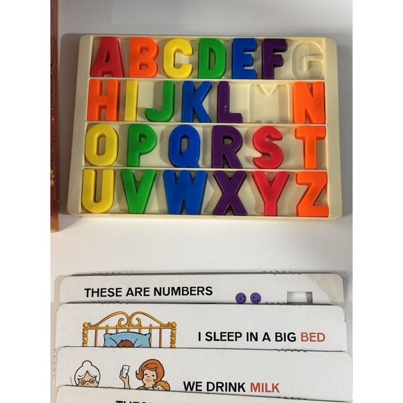 Vintage Original 1972 Fisher Price School Days Portable Play Desk - Picture 6 of 11